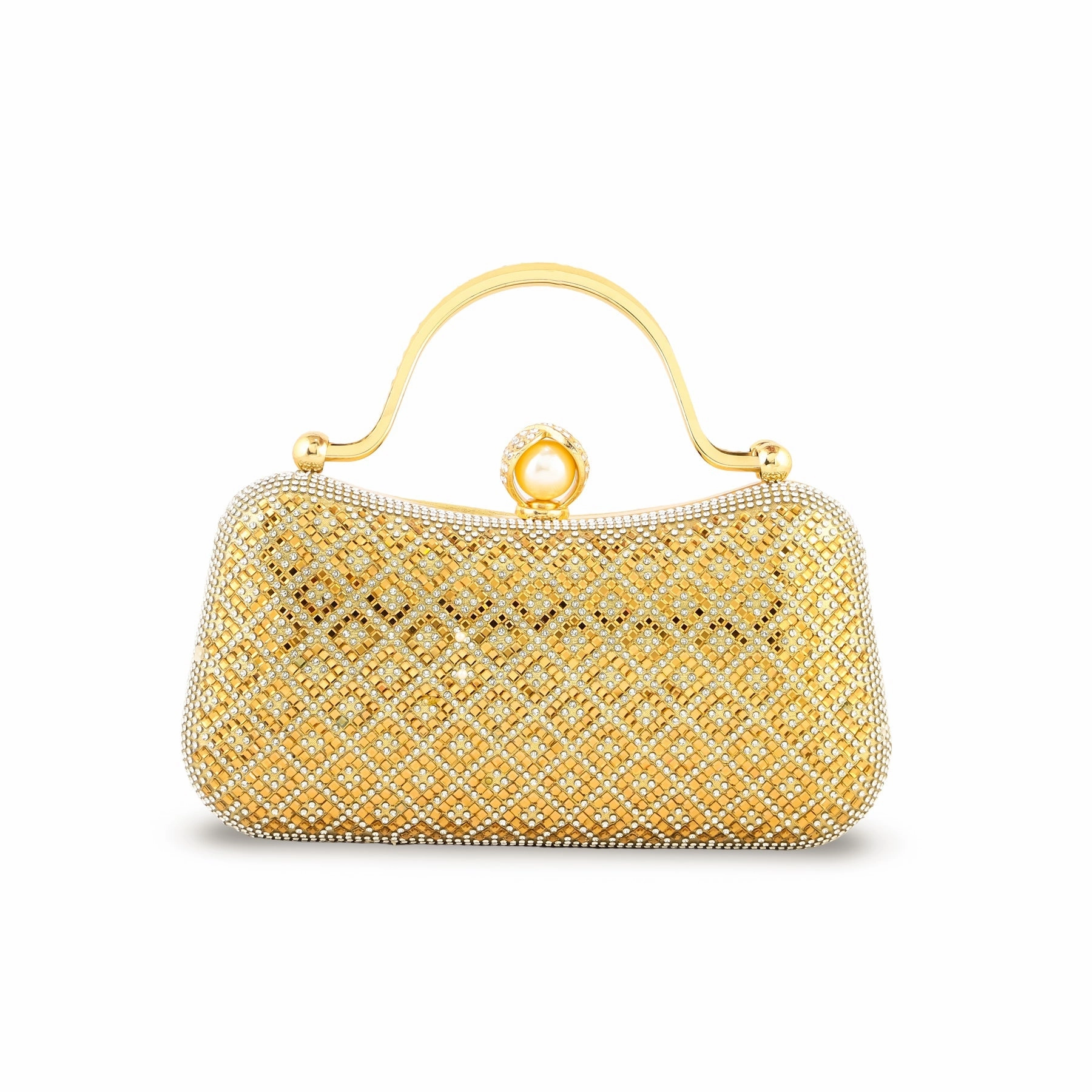 Golden Bridal Clutch p24263 Smart Storage