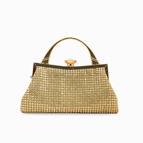 Holiday essential Golden Bridal Clutch p24321