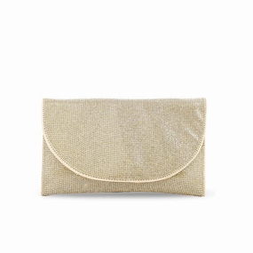 Golden Bridal Clutch P24352 Modern Functionality Easy Access