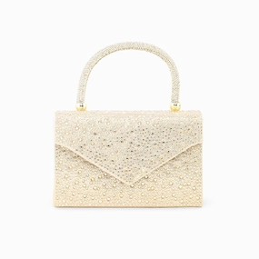 Simple Lifestyle Golden Bridal Clutch P24370