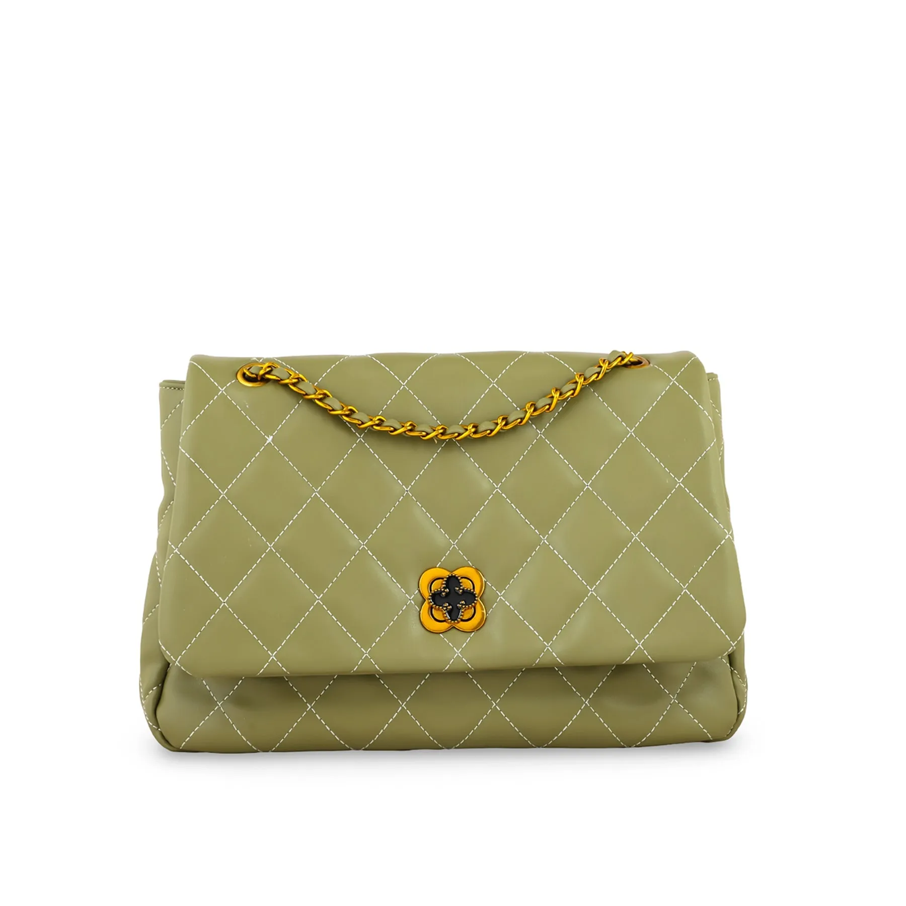 Everyday Function Green Women Formal Shoulder Bag P36304