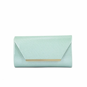 Smart Idea Simple Travel Bag Green Fancy Clutch P24167