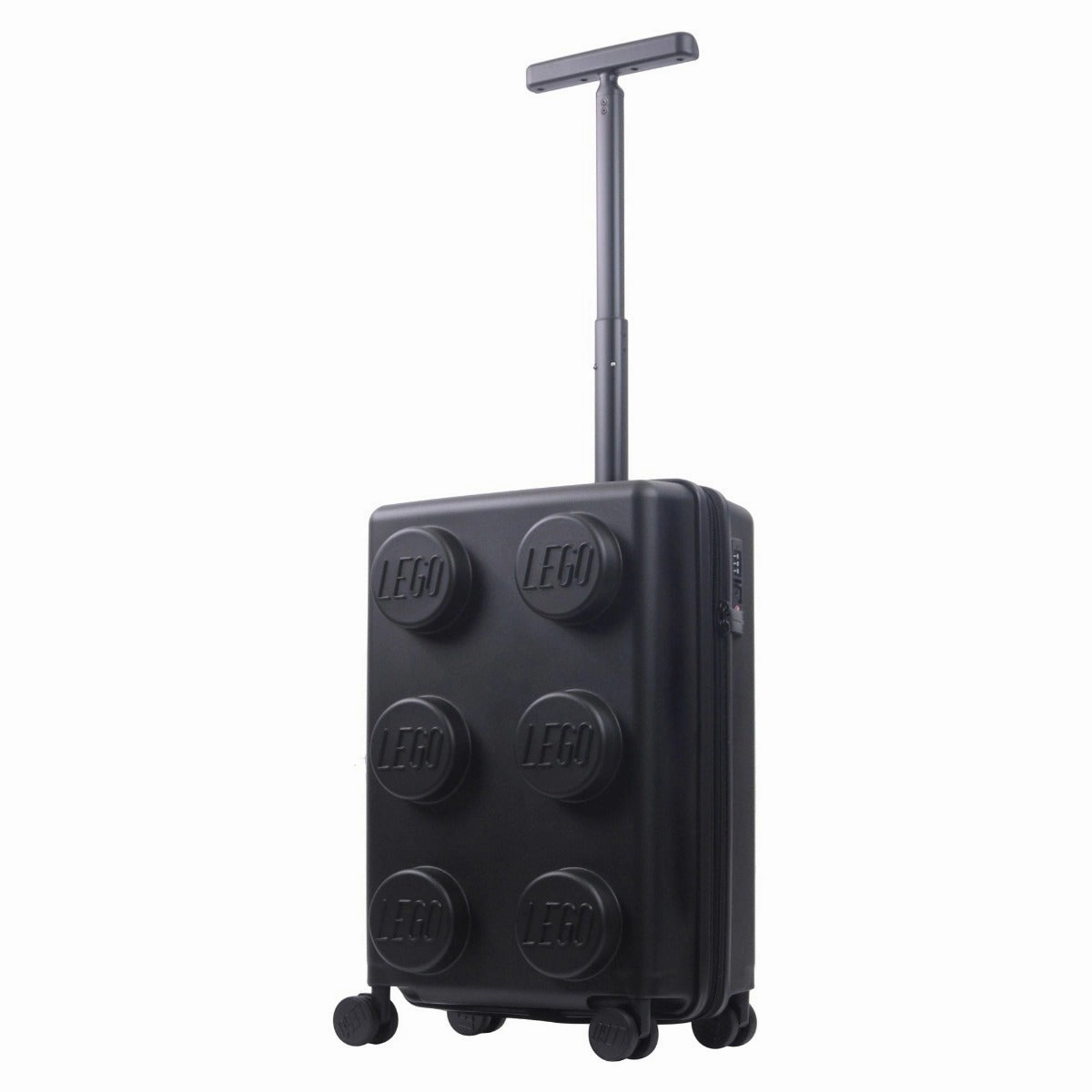 LEGO? Signature Brick Black 22" Carry-on Luggage Strong Build