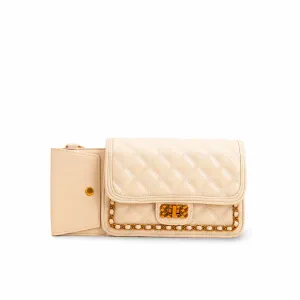 Elegant Craft Khaki Formal Shoulder Bag For Ladies P36137