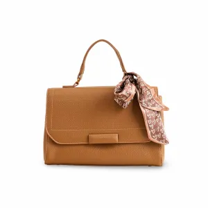 Khaki Formal Shoulder Bag P36300 Light Look Urban Elegance