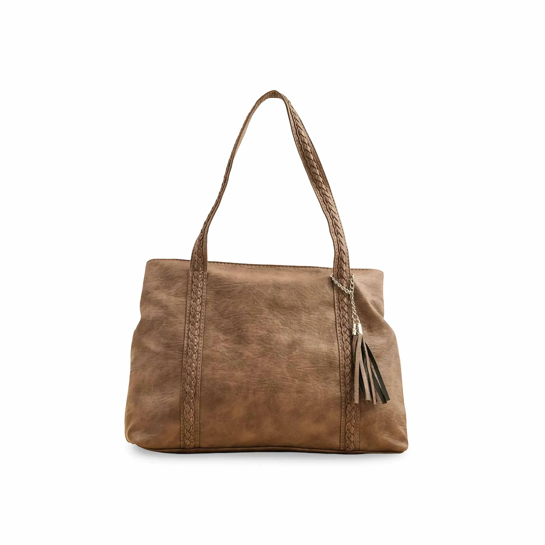 City Walker Casual Outfitters Khaki Formal Shoulder Bag P36354