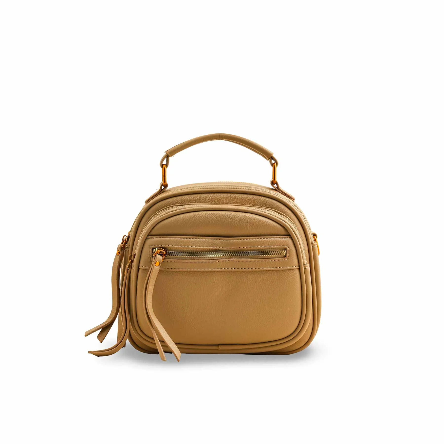 Casual Appeal Khaki Formal Shoulder Bag P36391