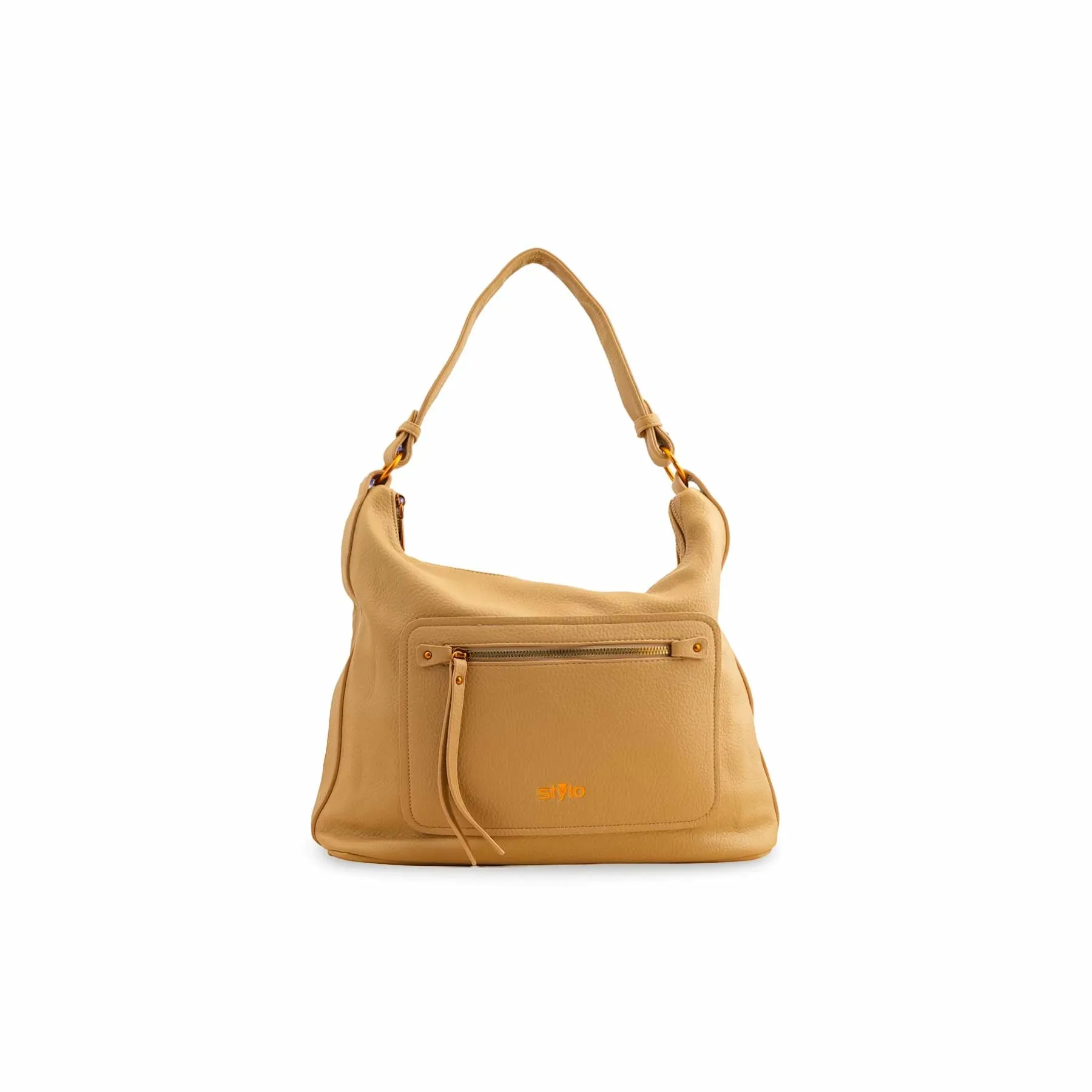 Smart Look Urban Comfort Khaki Women Formal Shoulder Bag P36361