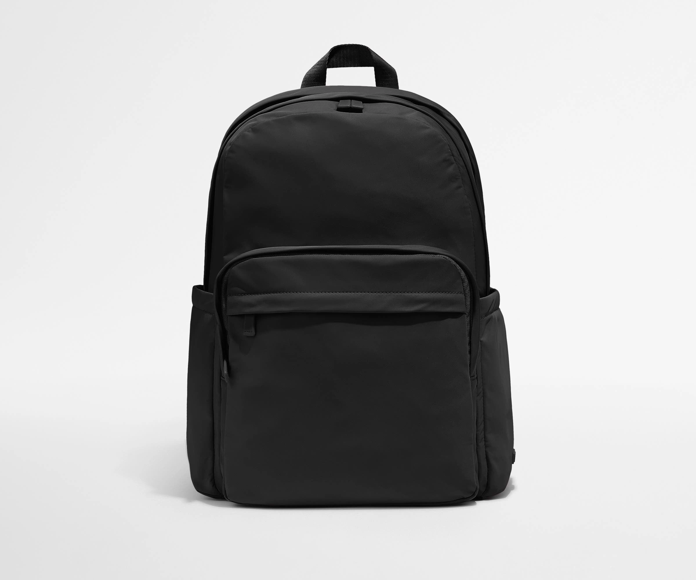 Versatile Shape Secure Lock Large Featherlight Backpack in Jet Black