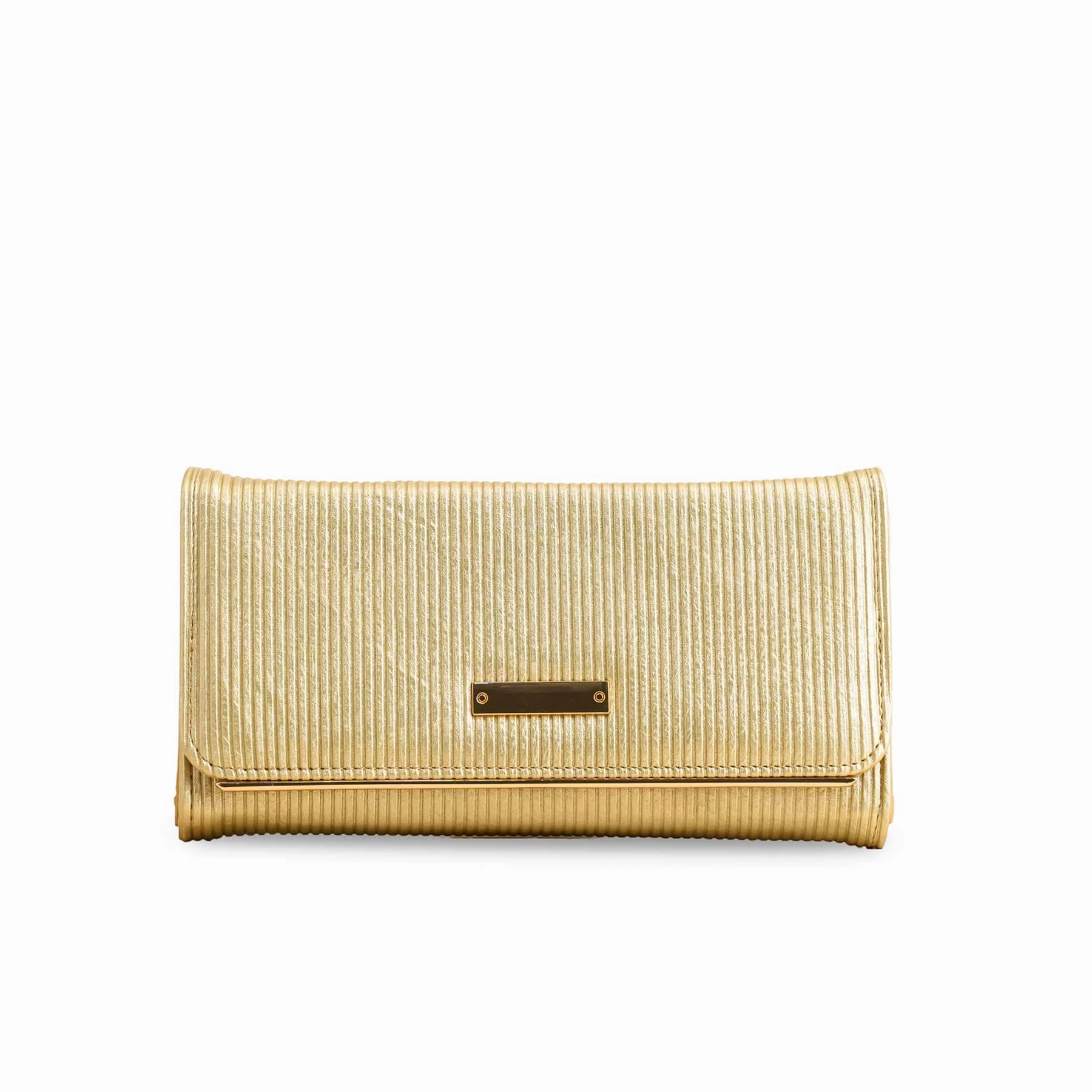 Outdoor Comfort Golden Casual Wallet For Women P70959