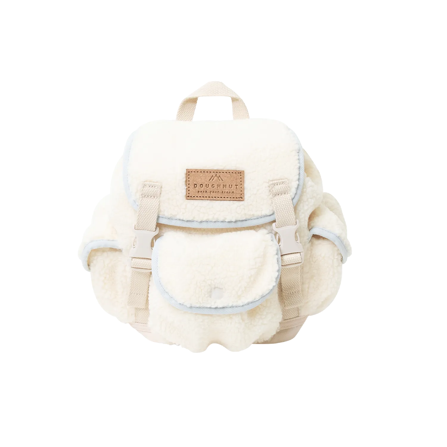 Lighthouse Fluffy Series Backpack Durable Streetwear Style