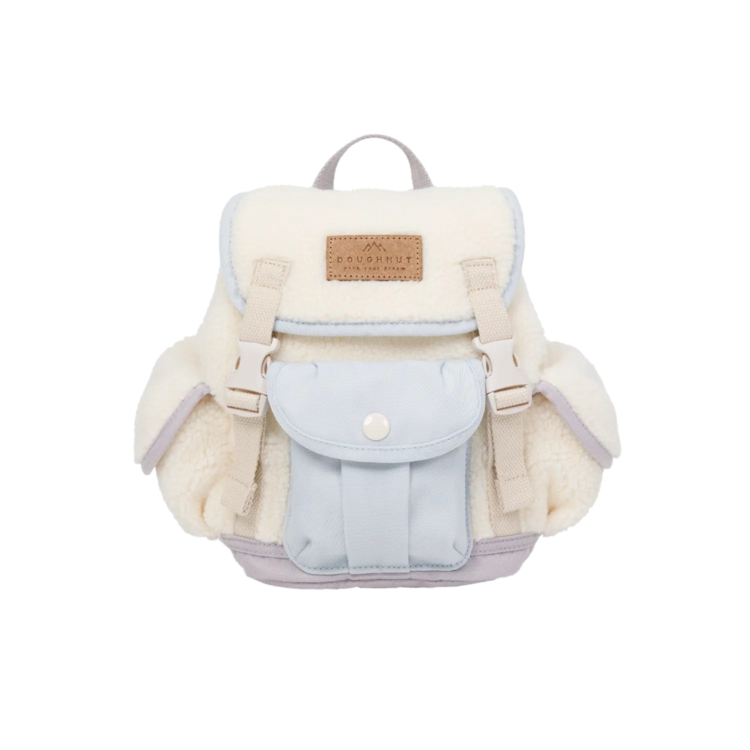 Lighthouse Fluffy Series Backpack Soft and smooth fabric that feels great to the touch