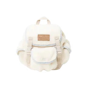 Lighthouse Fluffy Series Backpack Durable Streetwear Style