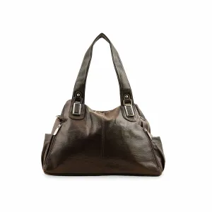 Weekend Travel Luxury Touch Brown Formal Shoulder Bag P36352