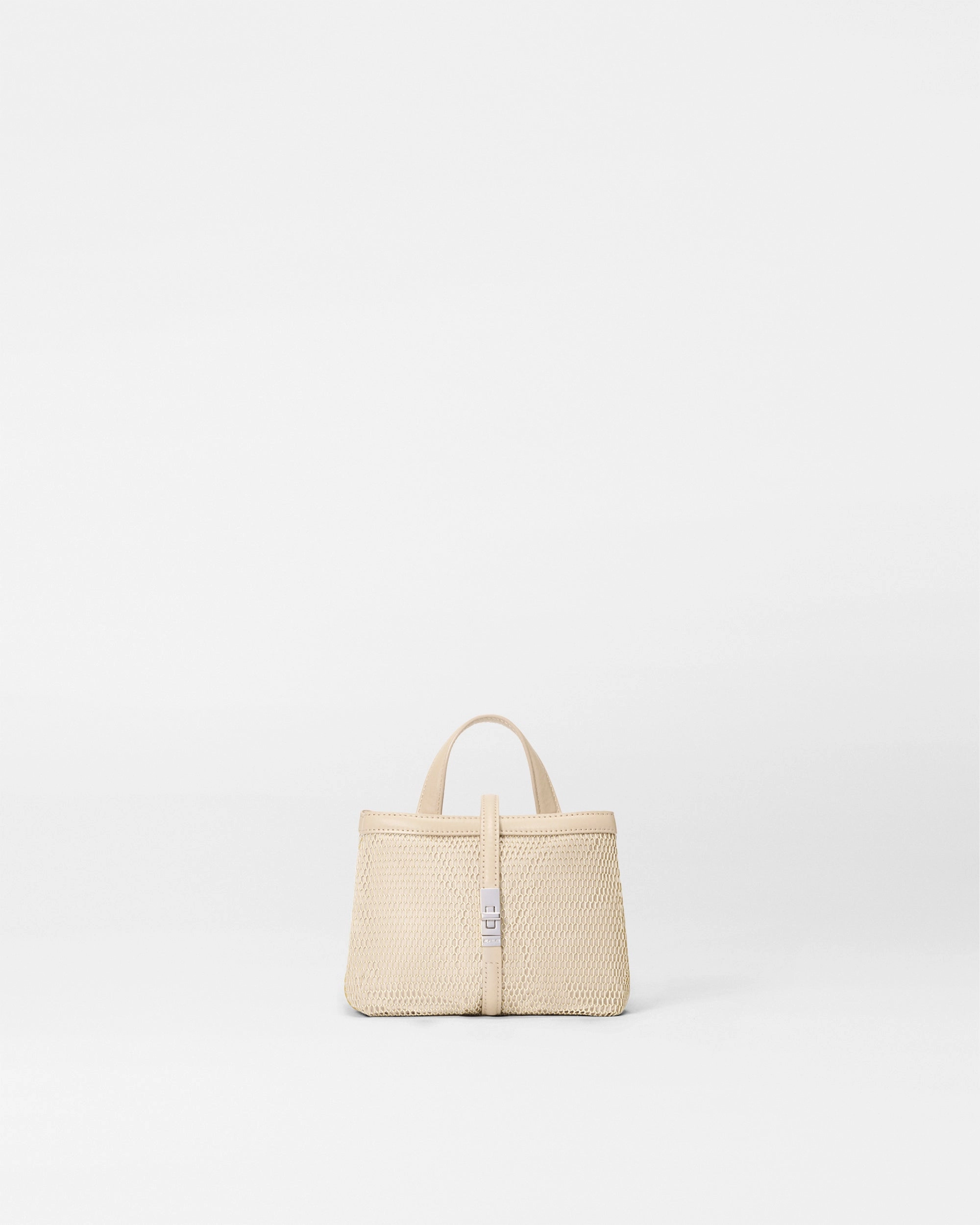 Casual Journey Buff Mesh Mini Astor Top Handle