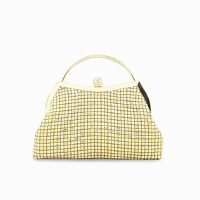 Minimal Spirit Functional Companion AB Golden Bridal Clutch P24306