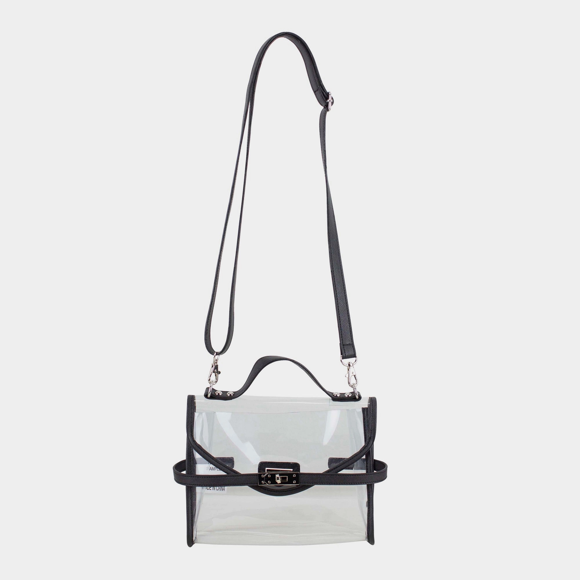 Durable Quality Flexible Carry Bijoux Limited Clear Crossbody Bag