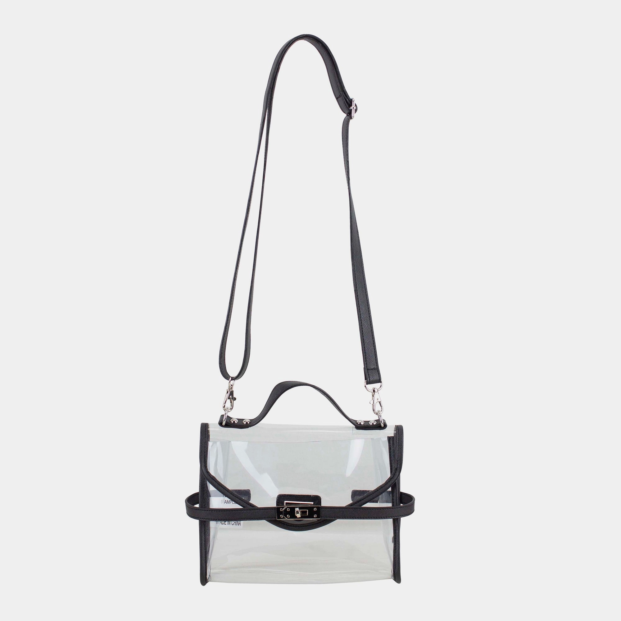 Compact Solution Urban Explorer Bijoux Limited Clear Crossbody Bag