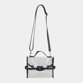 Durable Quality Flexible Carry Bijoux Limited Clear Crossbody Bag