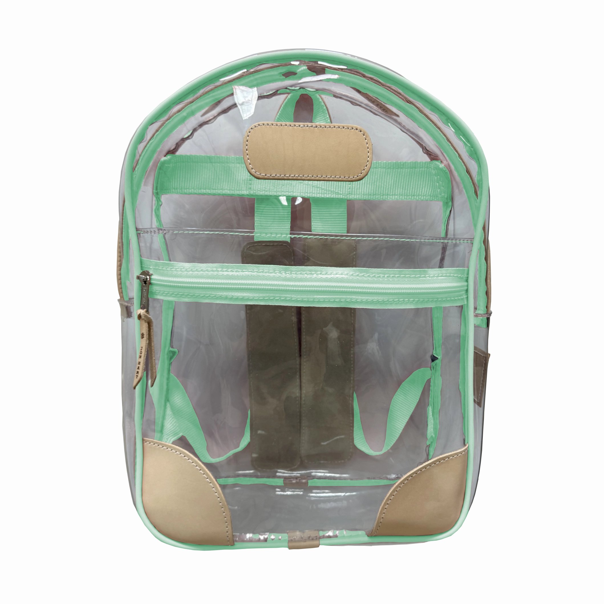 Built In Lock Clear Backpack