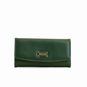 Sporty Fashion outdoor equipment Green Casual Wallet For Women P70981