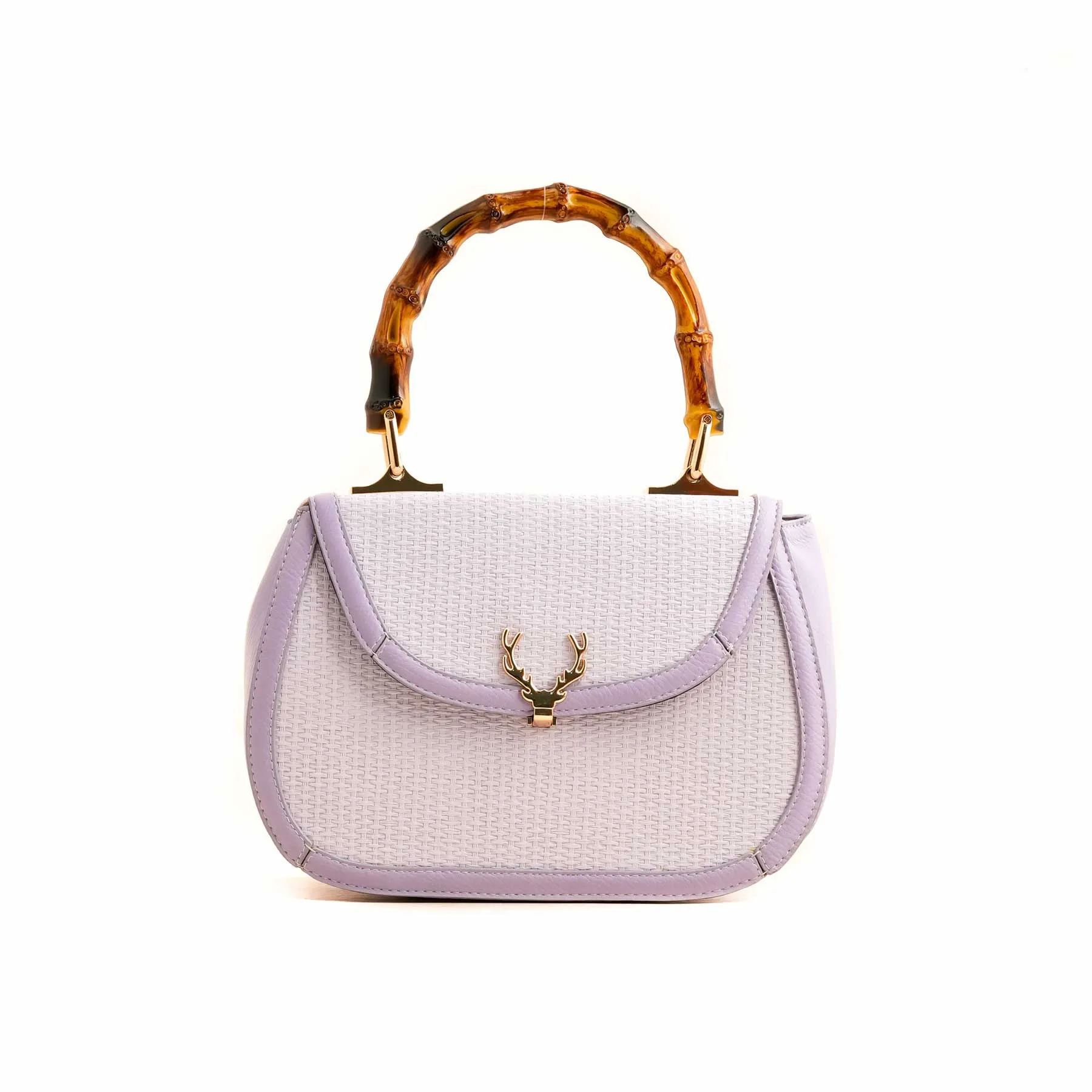 Elegant Organizer Lilac Formal Shoulder Bag P55731