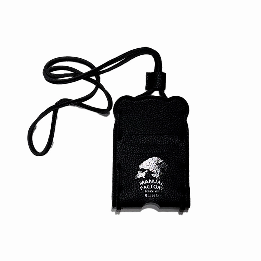 LOG-ON Remix LO X JW 2 Card Case - Black Durable Use