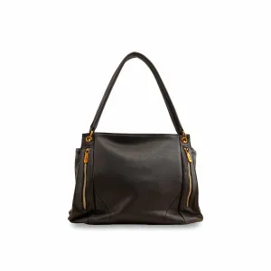 Brown Formal Shoulder Bag P36384 Stylish Everyday