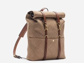 Smart Carry Street Functionality M/S Backpack - A Lovely Land/Cuoio