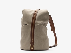 M/S Carpet Bag ?C Grand Herringbone/Cuoio Urban Adventure Gear