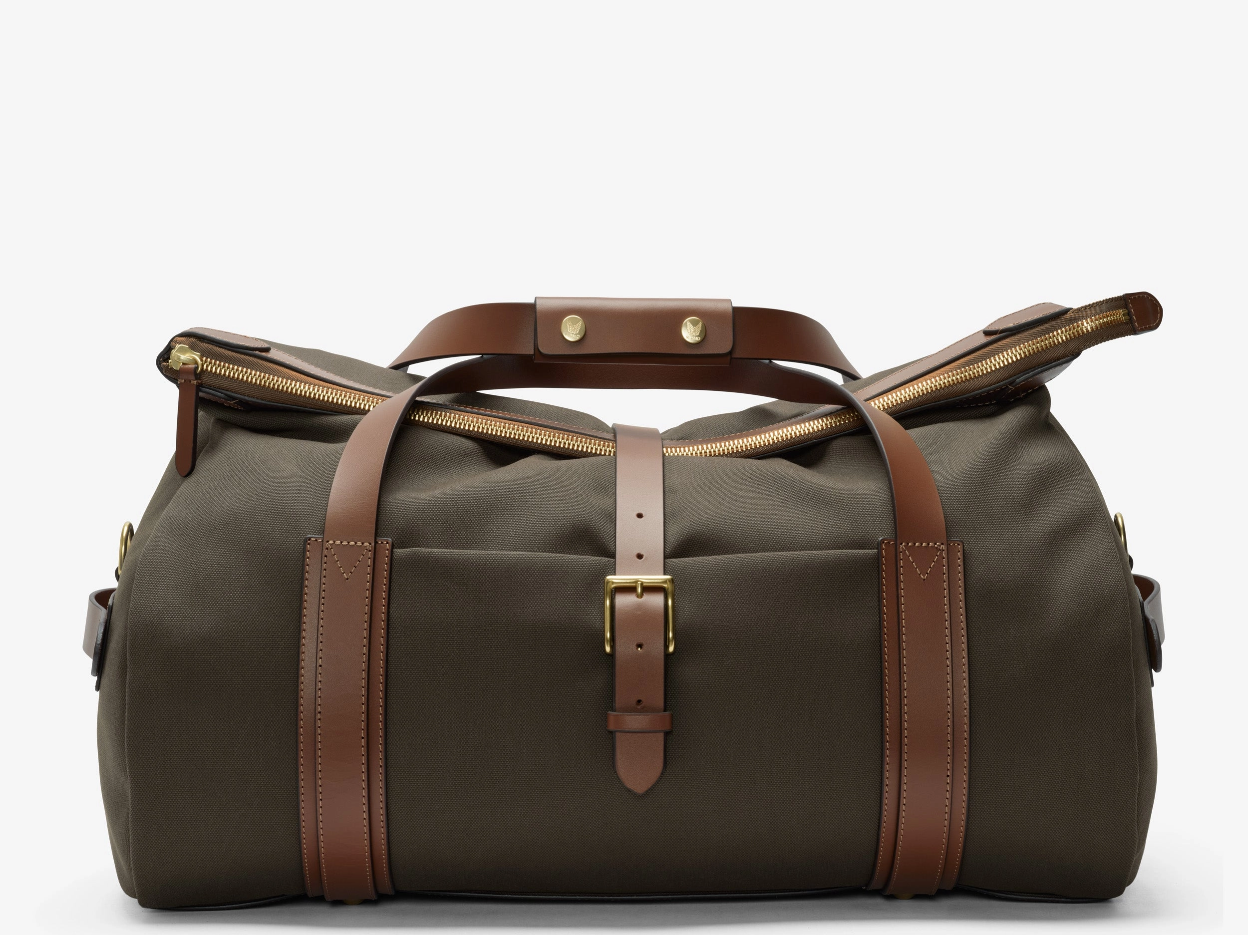 M/S Explorer ?C Army/Cuoio Fashion Essential Multi Pocket Bag