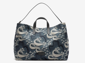 M/S Haven - Ocean Jacquard/Black Outdoor Bag