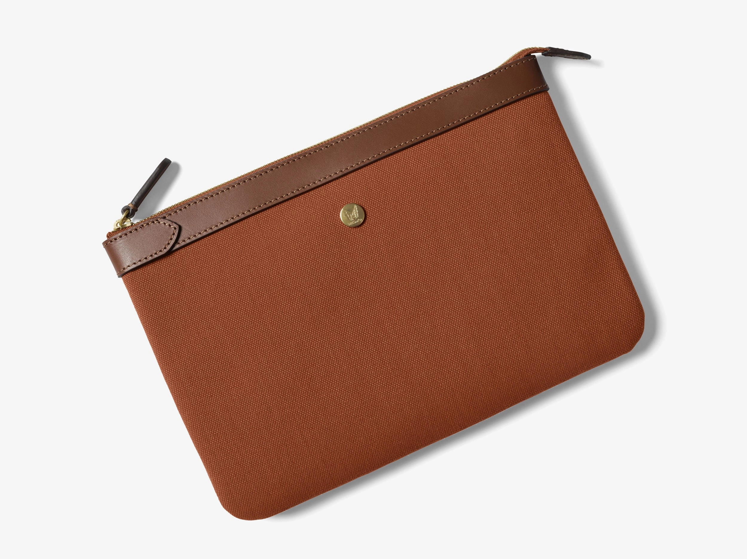 Simple Utility Daily Lifestyle M/S Pouch ?C Terracotta/Cuoio