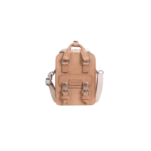 Commuter Style Convenient and comfortable for on-the-go wearers Macaroon Tiny Bucket Organic Cotton Series Crossbody Bag