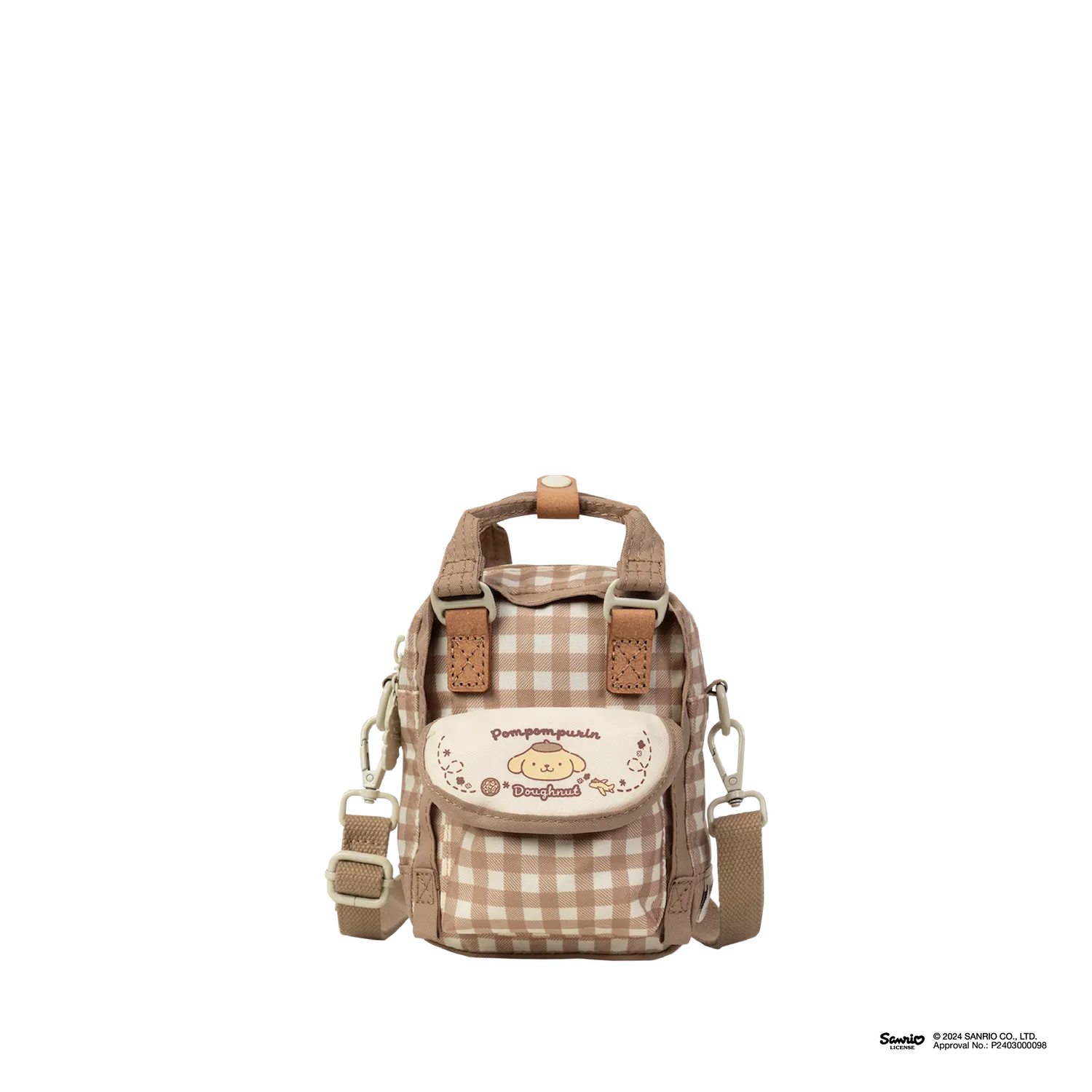 Everyday Utility Macaroon Tiny Doughnut X Pompompurin Series Crossbody Bag