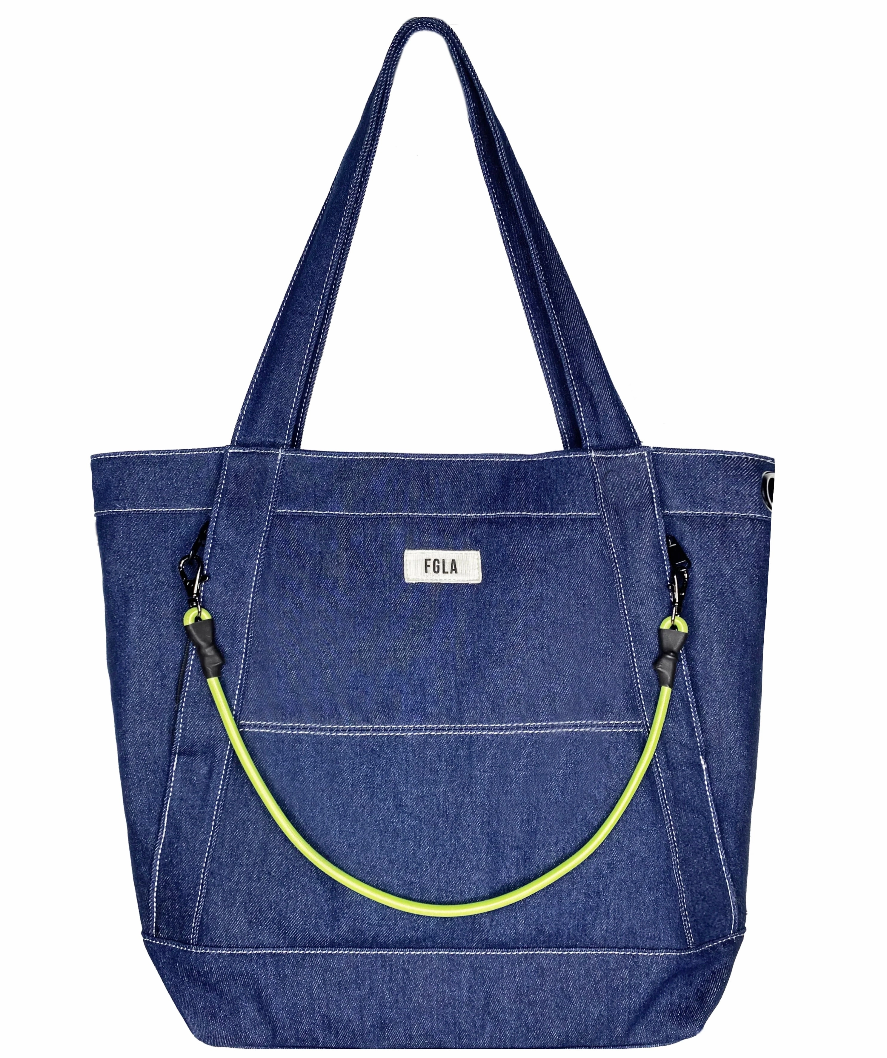 Maker's Tote Bag (Denim) Travel Scene Organized Companion