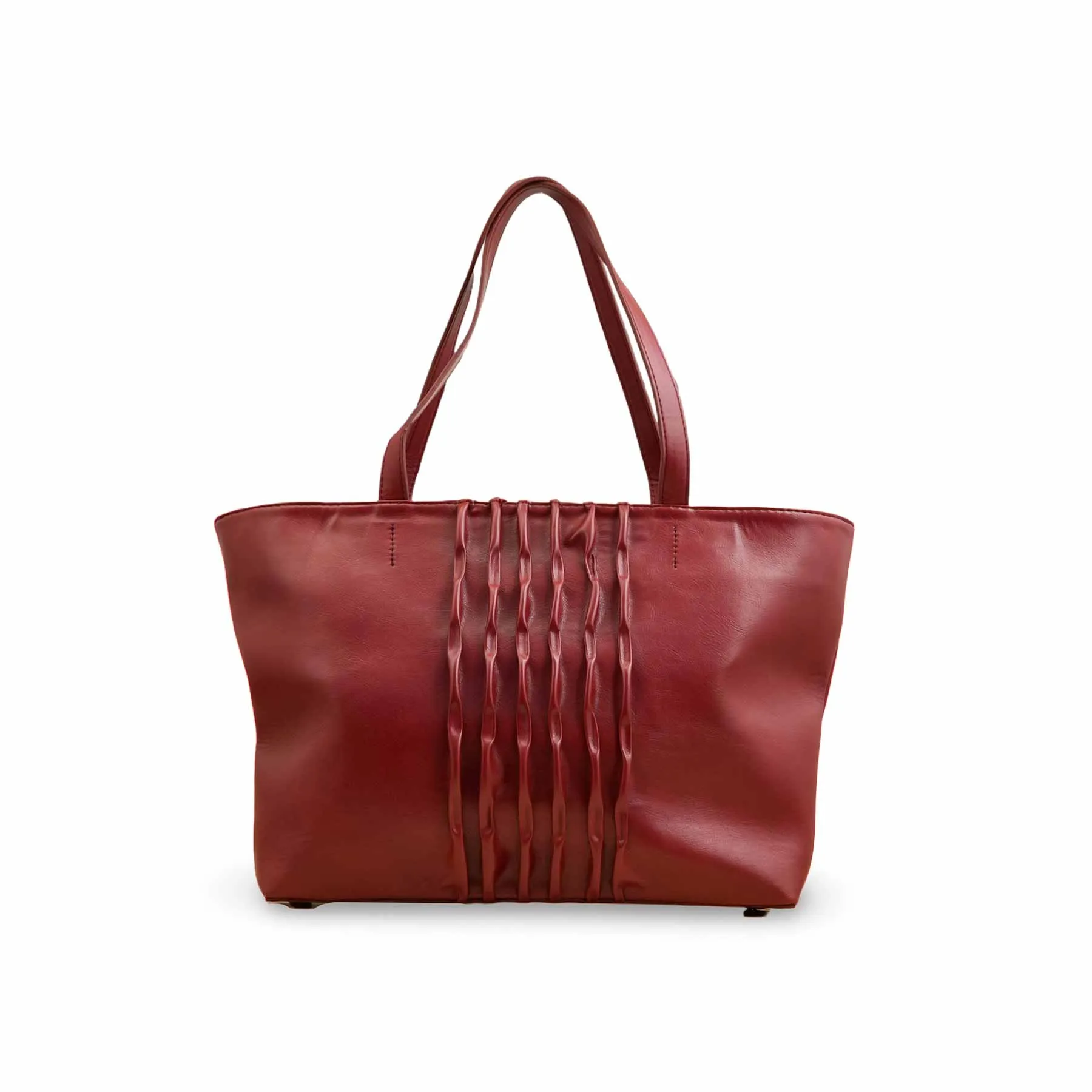 Maroon Casual Shoulder Bag For Women P55822 Modern Elegance