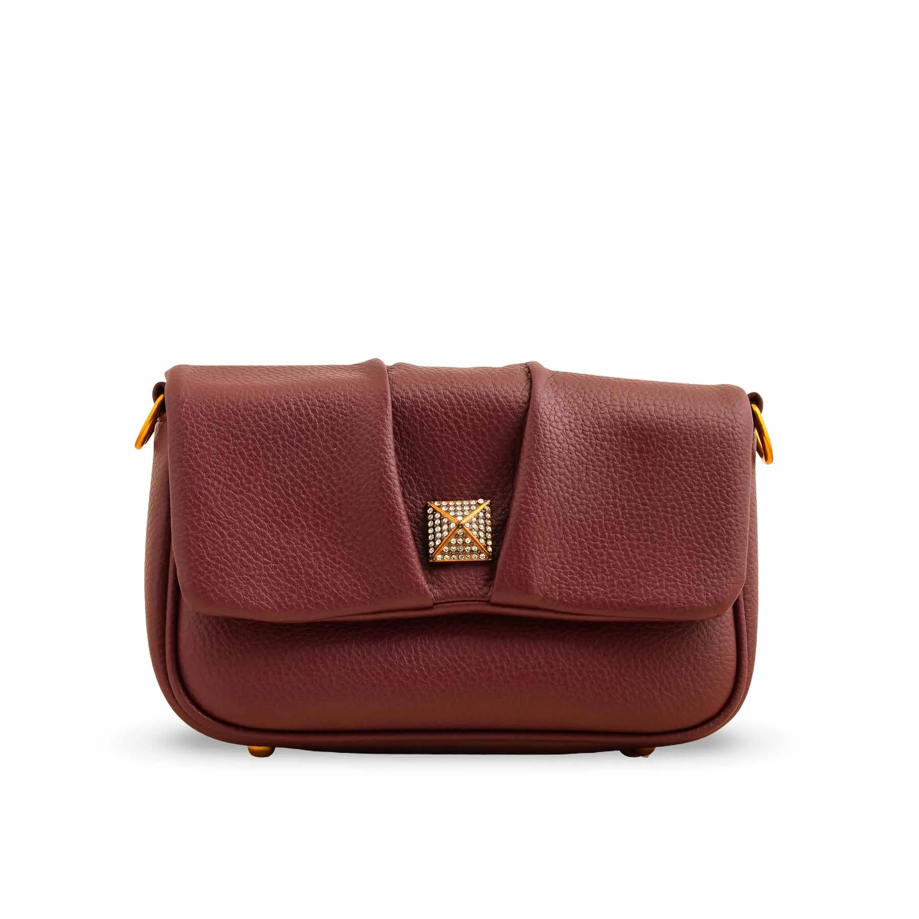 Maroon Women Formal Shoulder Bag P36375 Casual Function
