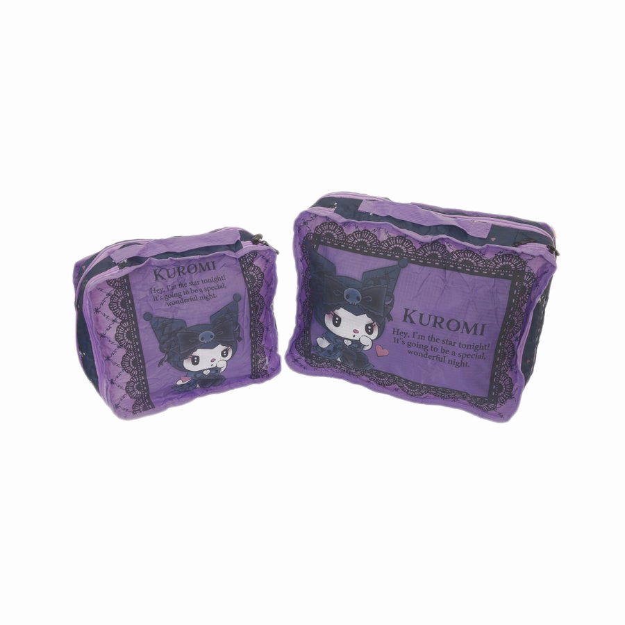 MIHK Kuromi Series - Foldable Pouch - 2P Modern Adventure