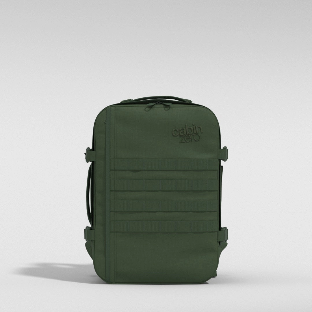 Secure Pocket Military Backpack 28L Mystic Green