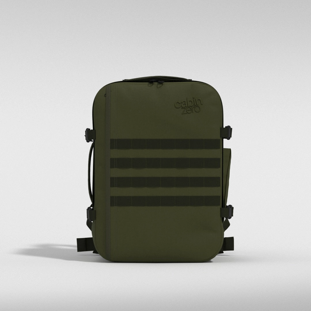 Organized Space Minimalist Utility Military Backpack 36L Green