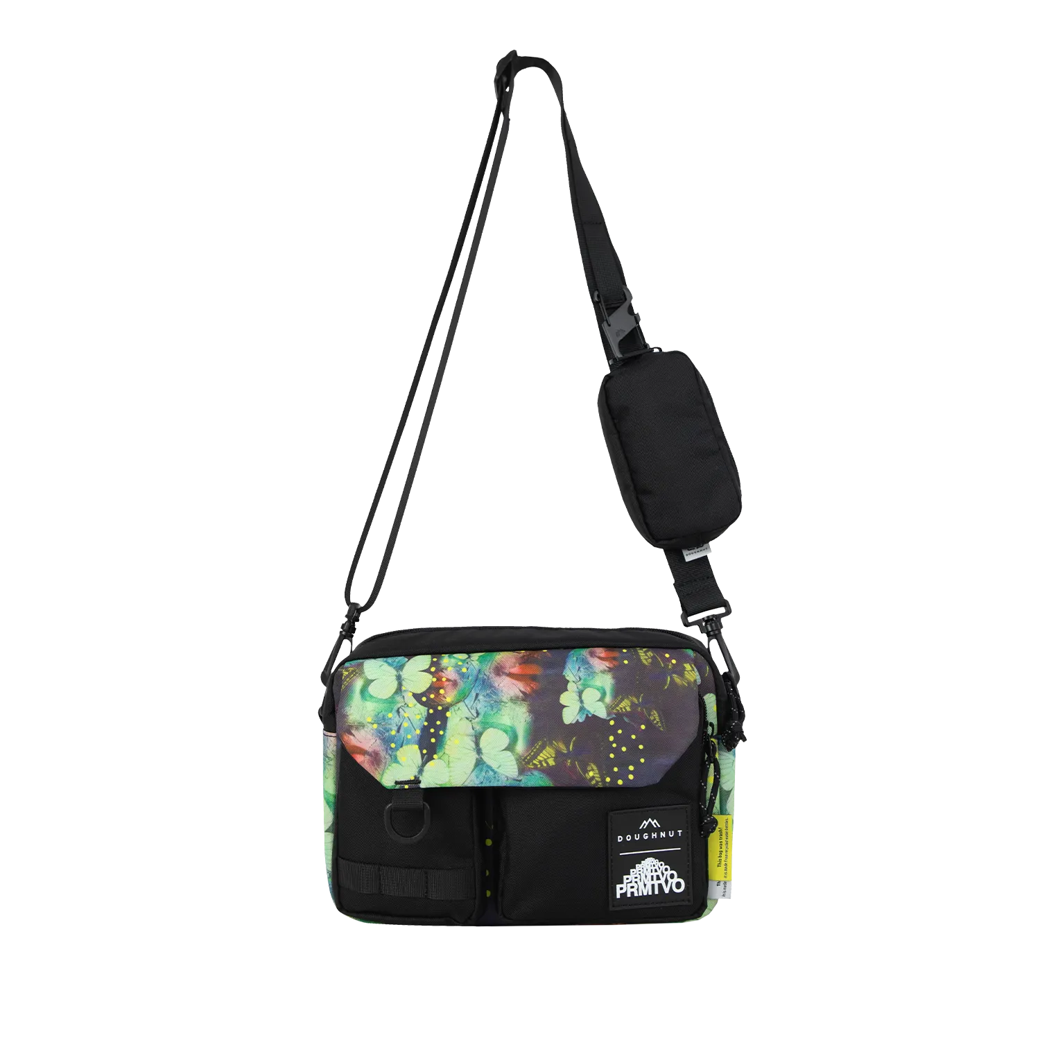 Mission Doughnut X PRMTVO Series Crossbody Bag Outdoor Outfit Compact Travel