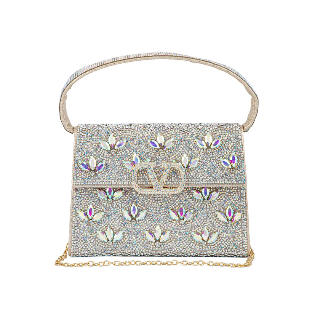 Compact Daily AB Golden Fancy Shoulder Bag P24333
