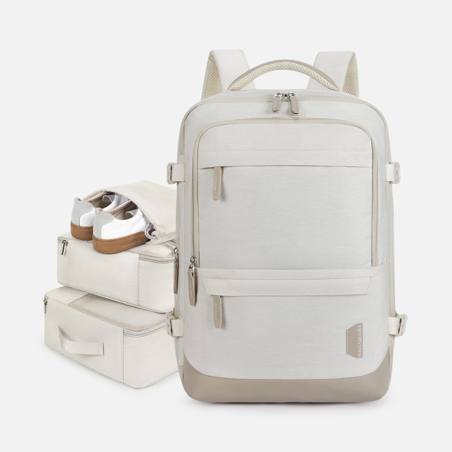 Comfort Travel Timeless Design Falco 40L Expandable Airline Approved Carry On Backpack