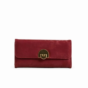 Portable Organizer Maroon Casual Wallet P70973