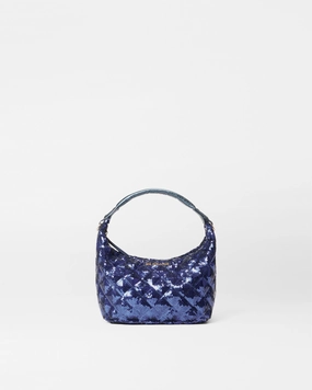 Sapphire Sequin Mini Hobo Weekend Comfort Easy Access