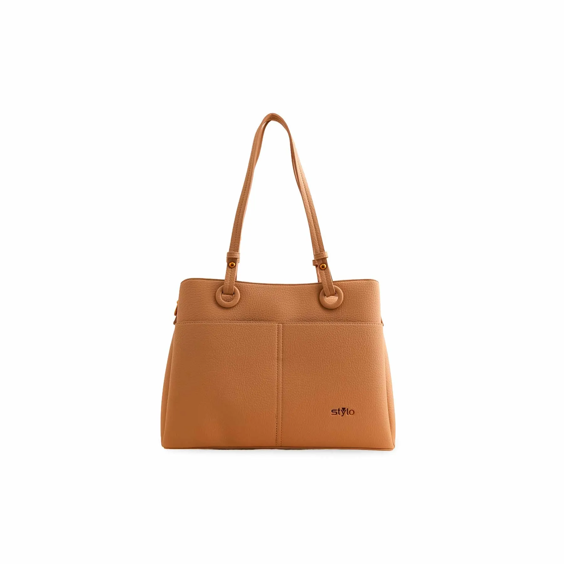 Office Look Apricot Formal Shoulder Bag P36390