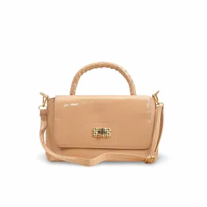 Beige Women Formal Shoulder Bag P55812 Casual Comfort Minimal accessory