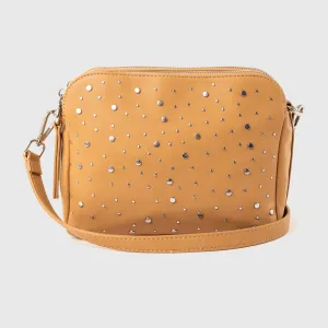 Comfort Carry Compact Urban Design Galaxy Crossbody - Taupe