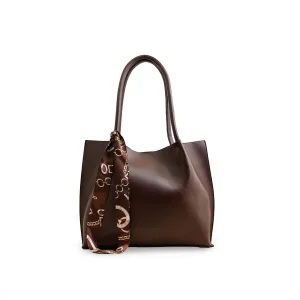 Brown Formal Shoulder Bag P55754 Eco-Friendly Choice